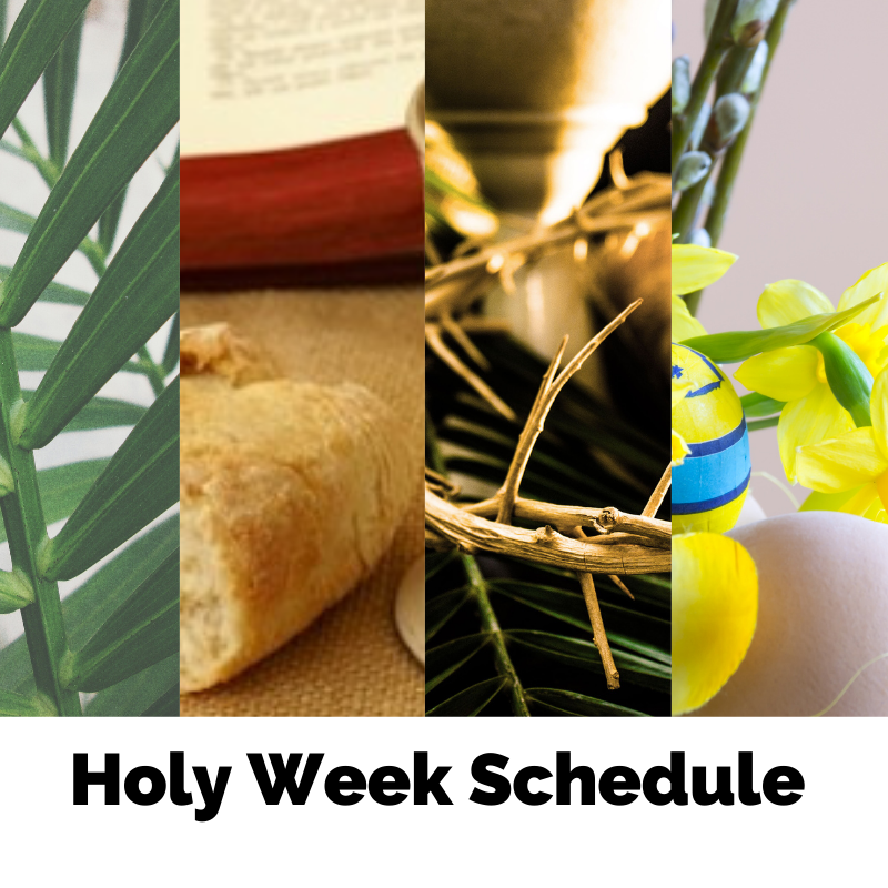 Holy Week Schedule (1)